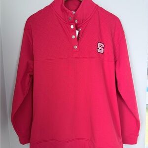 New Champion Red Men's Sweater north Carolina